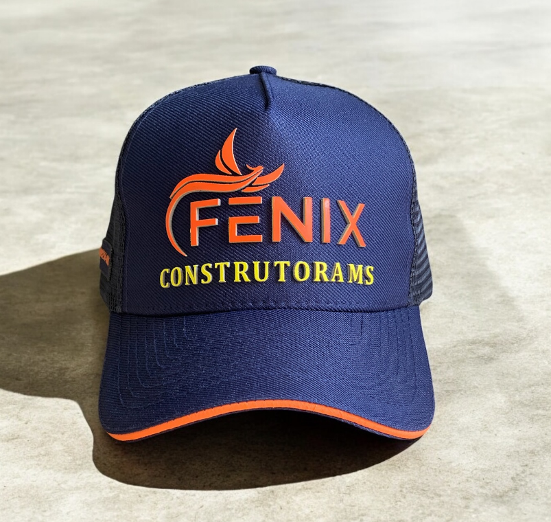 Boné personalizado para construtora
